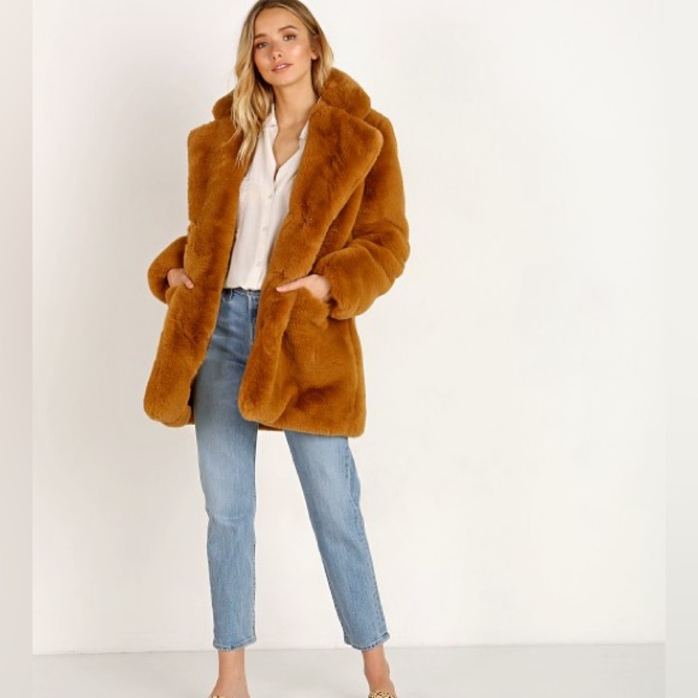NWT Apparis Faux Fur Sophie Coat